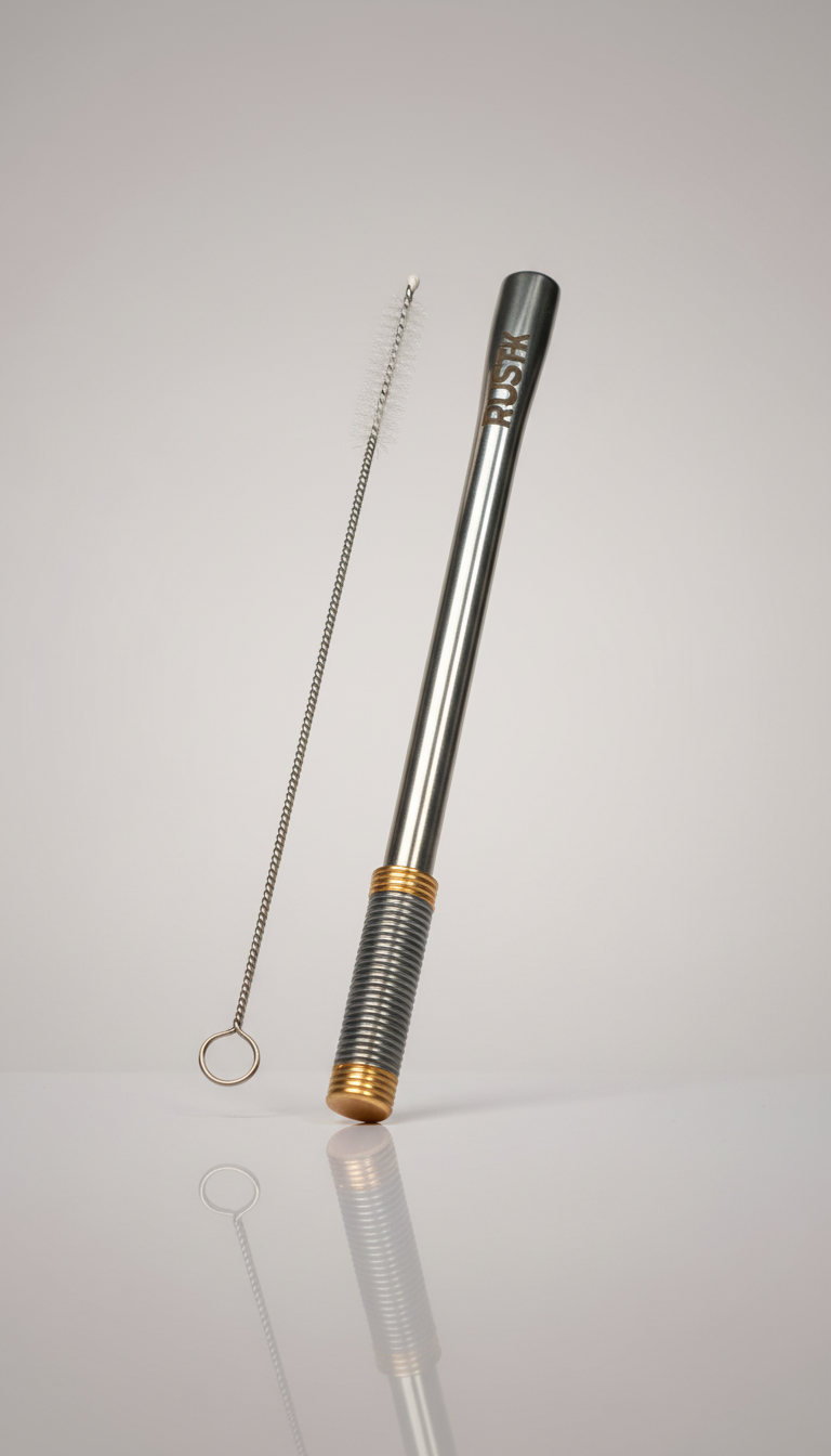 Bomba Inox Redonda com Rosca RUSTK